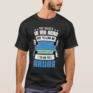 Camiseta Aruba En Mi Cabeza