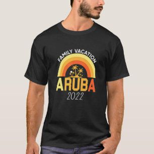 Camiseta Aruba Family Vacation 2022 Parking Familiar Parkin