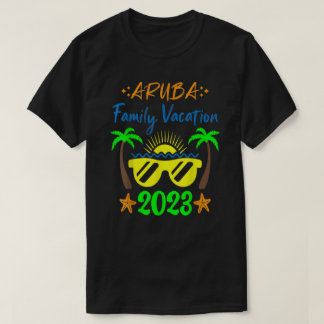 Camiseta Aruba Family Vacation 2023 Grupo de Familia V