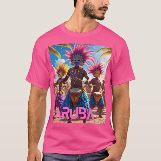 Camiseta Aruba se ilumina (Anverso)