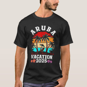 Camiseta Aruba Trip 2025 Cálido Primo Amigos Playa de Veran