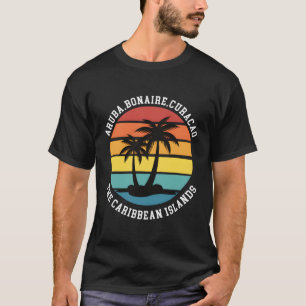 Camiseta Arubabonairecuracao Vacaciones en las Islas del Ca