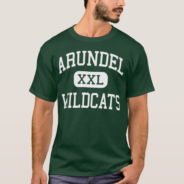 Camiseta Arundel - gatos monteses - alto - Gambrills (Anverso)