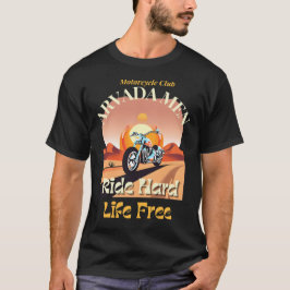 Camiseta Arvada Men Rider Hard, Life Free V 1.2