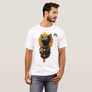 Camiseta ARVEXON Corona de Reina de Gato Ropa Informal Gráf