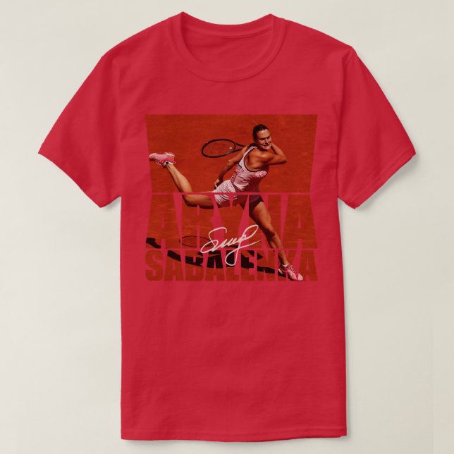 Camiseta Aryna Sabalenka (Diseño del anverso)