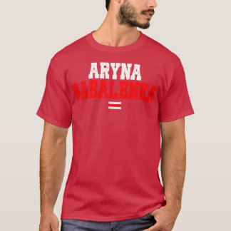 Camiseta Aryna Sabalenka Tenis Jugador Bielorruso TShirt