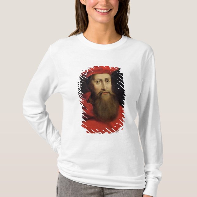 Camiseta Arzobispo cardinal de Reginald poste de Cantorbery (Anverso)