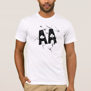 Camiseta As agrietados (negro)