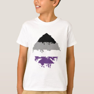 Camiseta As asexual de Paintdrip