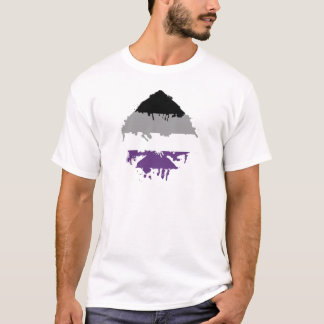 Camiseta As asexual de Paintdrip