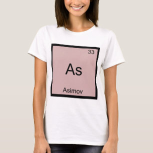 Camiseta As - Asimov Química Divertida Símbolo Ele