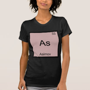 Camiseta As - Asimov Química Divertida Símbolo Ele