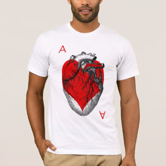 Camiseta As de corazones