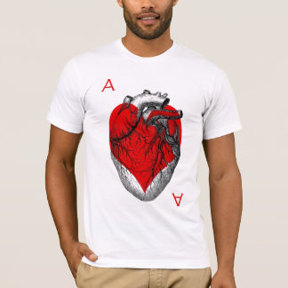 Camiseta As de corazones - T masculina