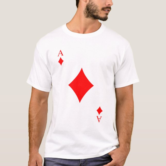 Camiseta As de diamantes (Anverso)