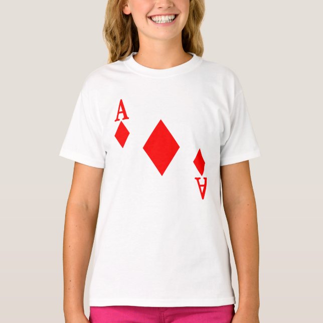 Camiseta As de diamantes (Anverso)