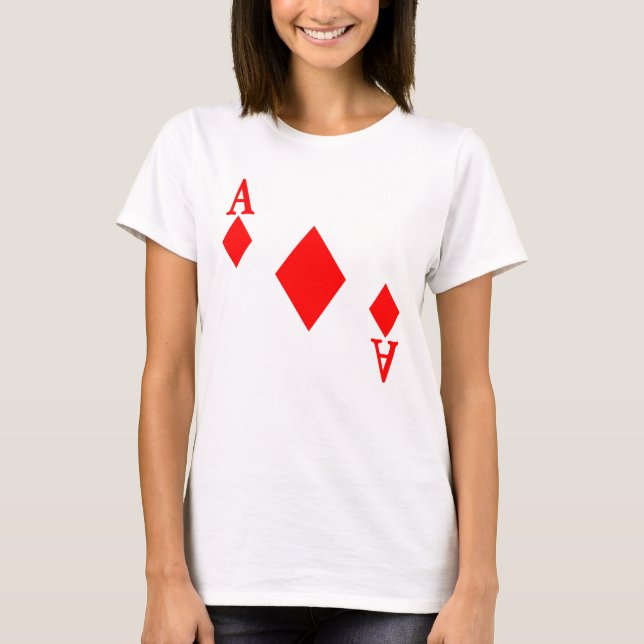 Camiseta As de diamantes (Anverso)