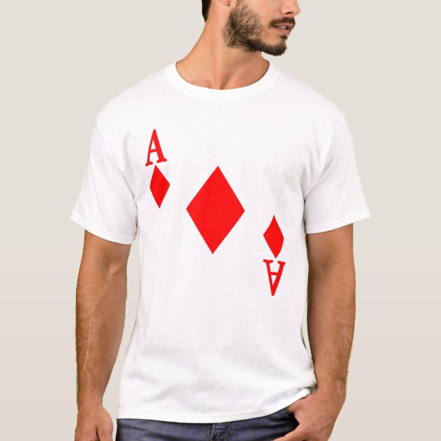 Camiseta As de diamantes (Anverso)