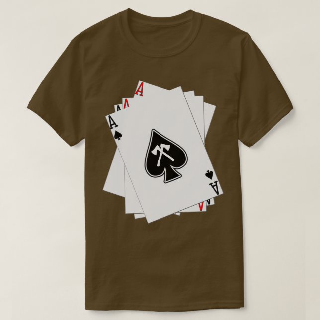 Camiseta As de espadas (Diseño del anverso)