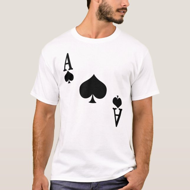 Camiseta As de espadas (Anverso)
