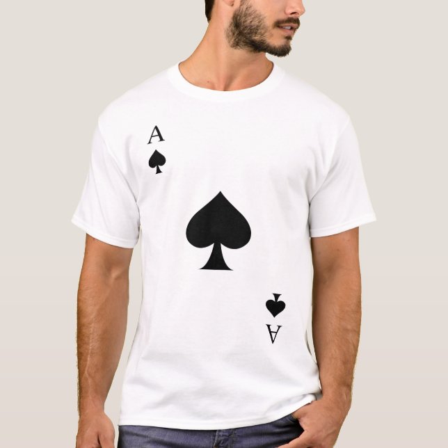 Camiseta As de espadas (Anverso)