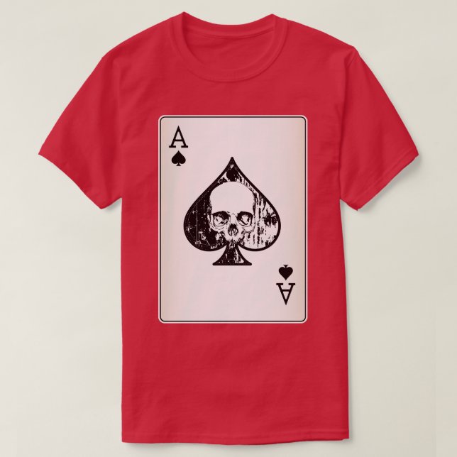 Camiseta As de espadas (Diseño del anverso)