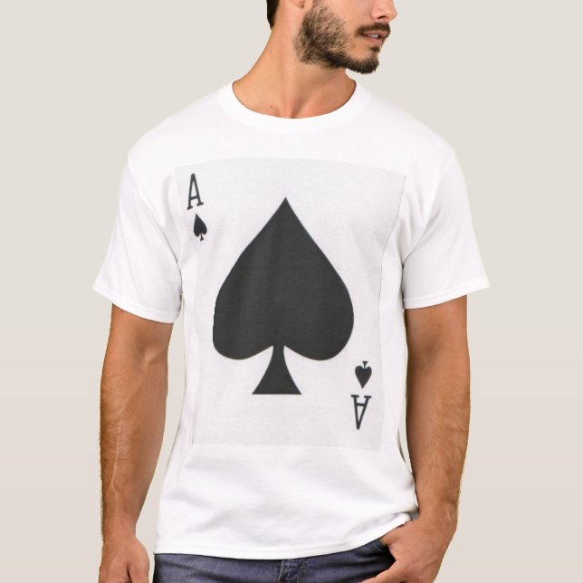 Camiseta As de espadas (Anverso)