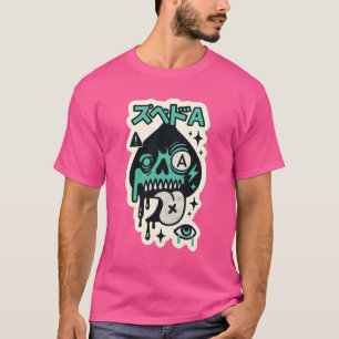 Camiseta As de espadas — Katakana con brote
