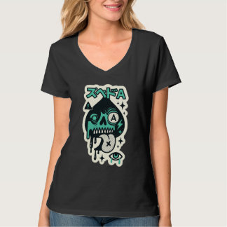Camiseta As de espadas — Katakana con brote
