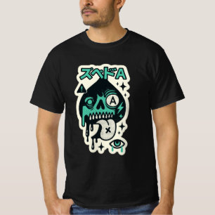 Camiseta As de espadas — Katakana con brote