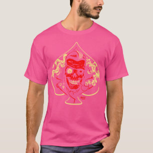 Camiseta As De Spades Horror Psicoobilly Zombie Punk Art S