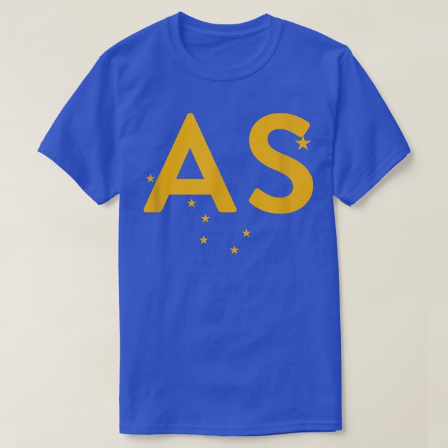 Camiseta AS - Diseño combinado de tres partes de Alaska - B (Diseño del anverso)