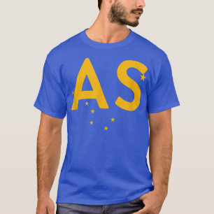 Camiseta AS - Diseño combinado de tres partes de Alaska - B