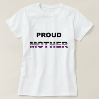 Camiseta As orgulloso LGBT de la madre