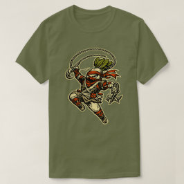 Camiseta Asaltante de Rábano — Divertido Explorador Ninja D