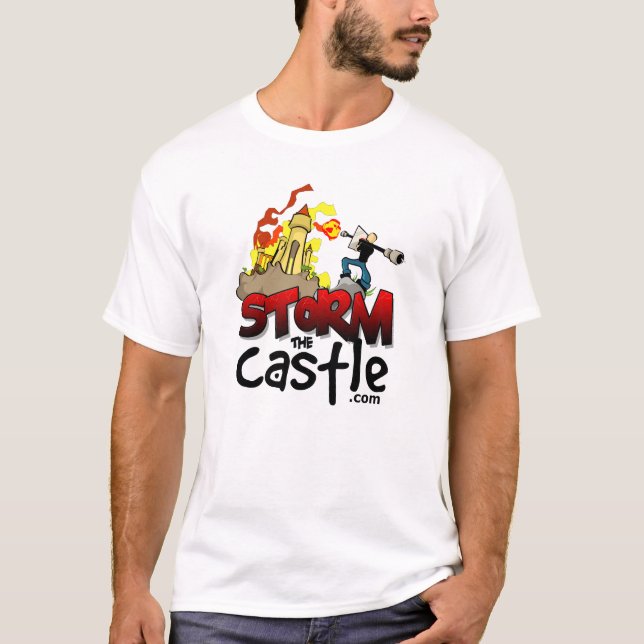 Camiseta Asalte el castillo DragonSlayer (Anverso)