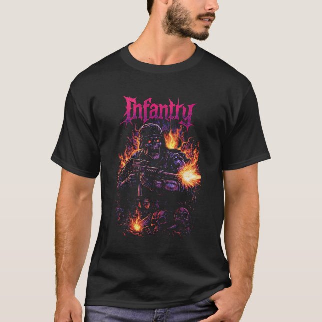 Camiseta Asalto de Fuego de Infantería (Anverso)