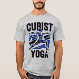 Camiseta Asana Cubista: Yoga en Líneas Rotas