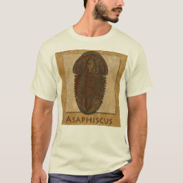 Camiseta Asaphiscus Fossil Trilobita