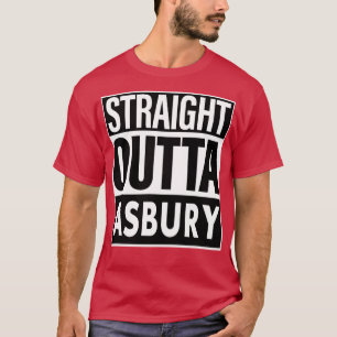 Camiseta Asbury Name Straight Outta Asbury