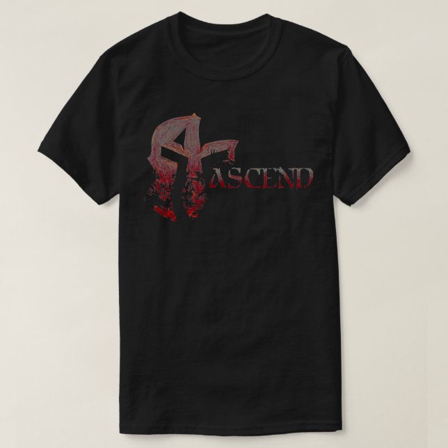 Camiseta ASCEND Bloody and Heavy Rust 1 (Diseño del anverso)