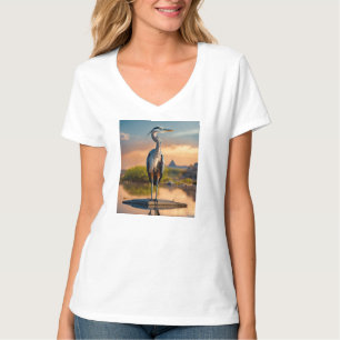 Camiseta Ascendencia Azul – La Garza de Luz