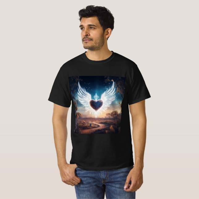 Camiseta Ascendencia celeste (Anverso completo)