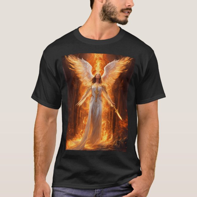 Camiseta Ascendencia etérea: Espíritu y llama (Anverso)