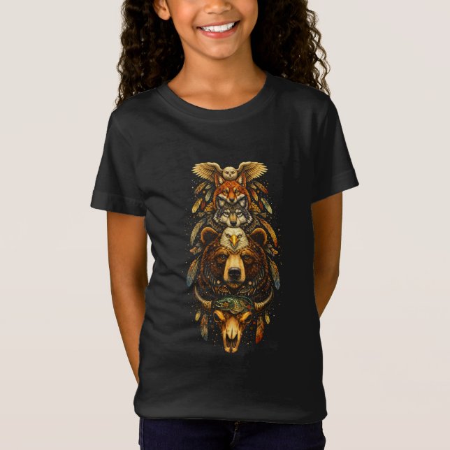 Camiseta Ascendente del tótem (Anverso)