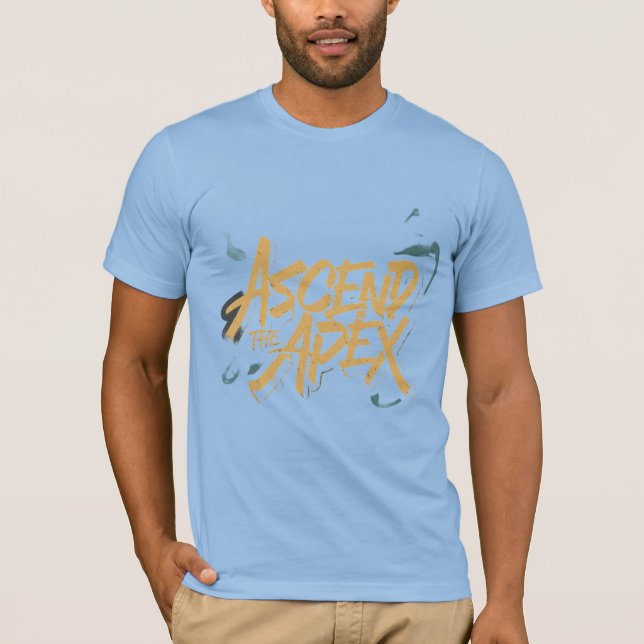 Camiseta Ascender el ápice (Anverso)