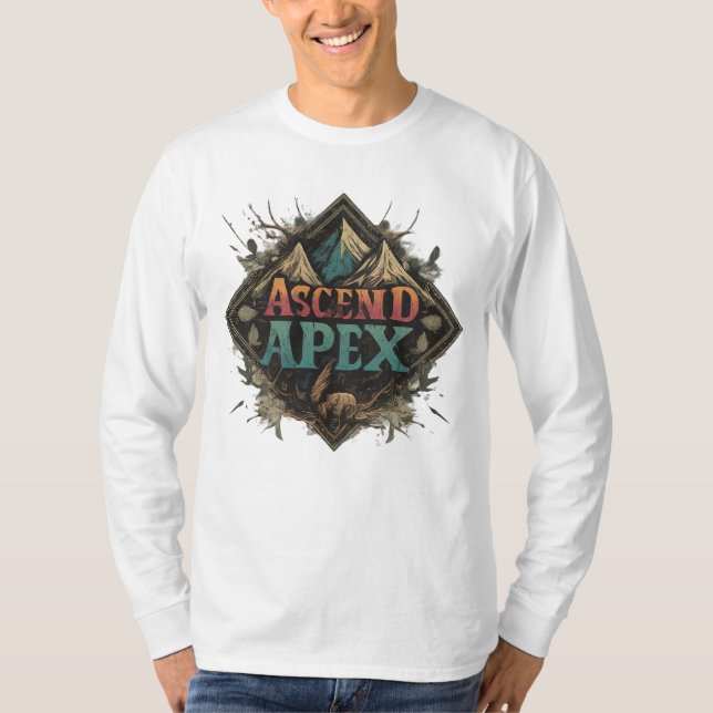 Camiseta Ascender el ápice (Anverso)