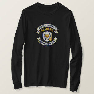 Camiseta Ascendida Oficialmente a Abuela