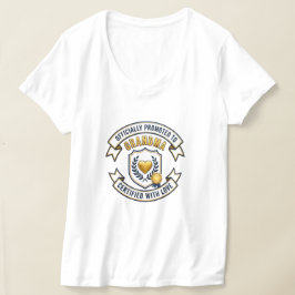 Camiseta Ascendida Oficialmente a Abuela